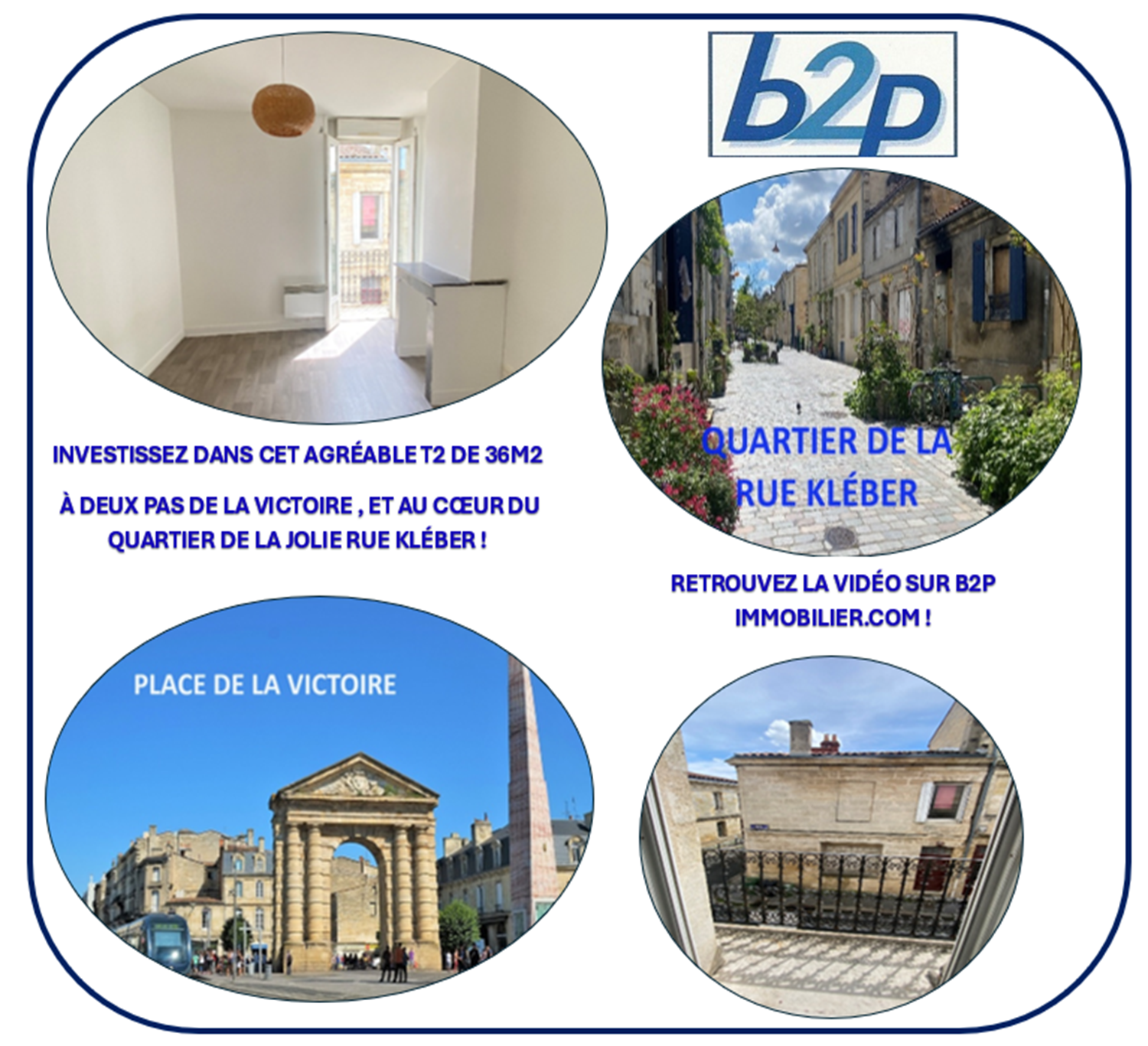 Vente Appartement 36m² 2 Pièces à Bordeaux (33000) - B2P Gestion